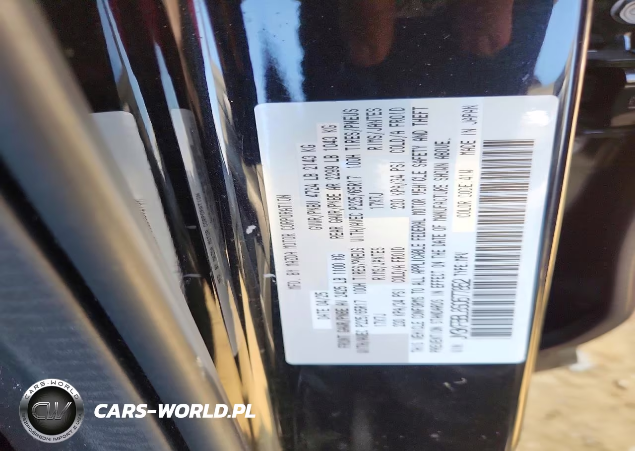 2025 Mazda Cx-5 Select VIN:JM3KFBBL8S0677852 - 13