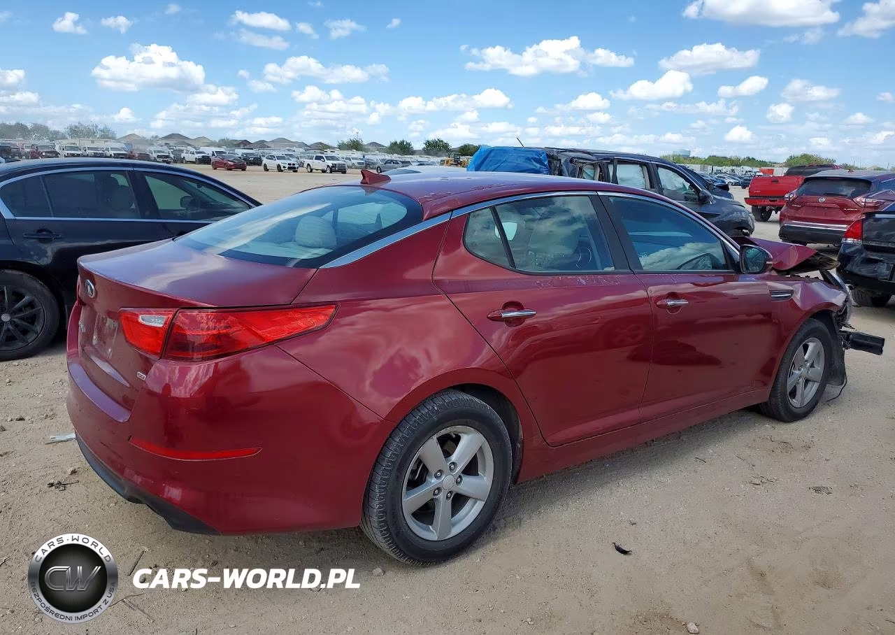 2014 Kia Optima Lx VIN:5XXGM4A78EG324003 - 3