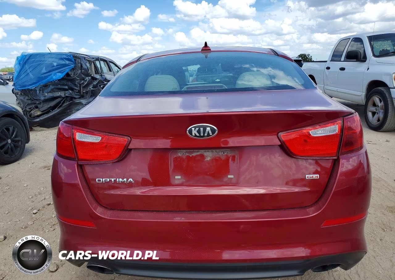 2014 Kia Optima Lx VIN:5XXGM4A78EG324003 - 6