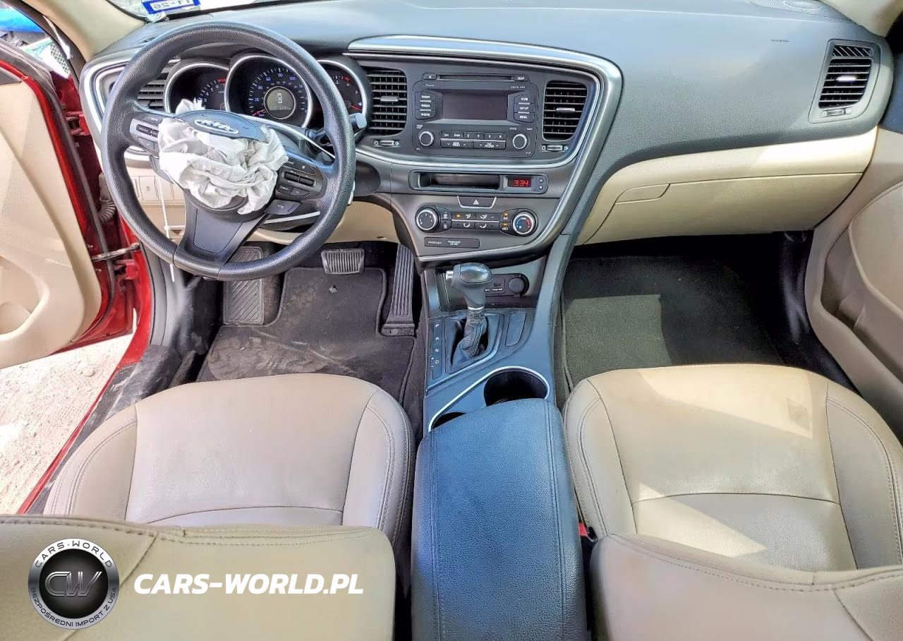 2014 Kia Optima Lx VIN:5XXGM4A78EG324003 - 8
