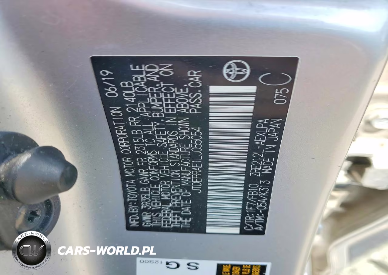 2020 Toyota Corolla Le VIN:JTDEPRAE1LJ055054 - 12