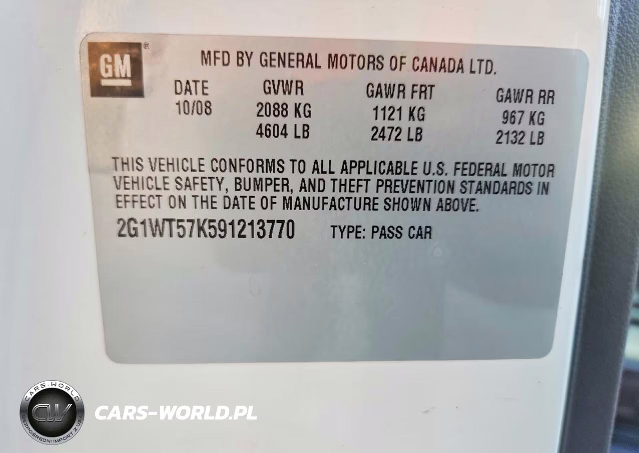2009 Chevrolet Impala 1Lt VIN:2G1WT57K591213770 - 12