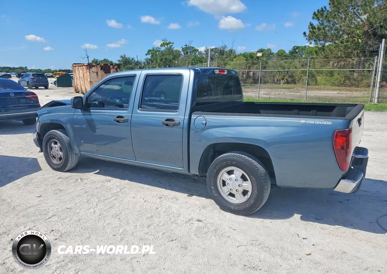 2007 Chevrolet Colorado VIN:1GCCS13EX78166882 - 2