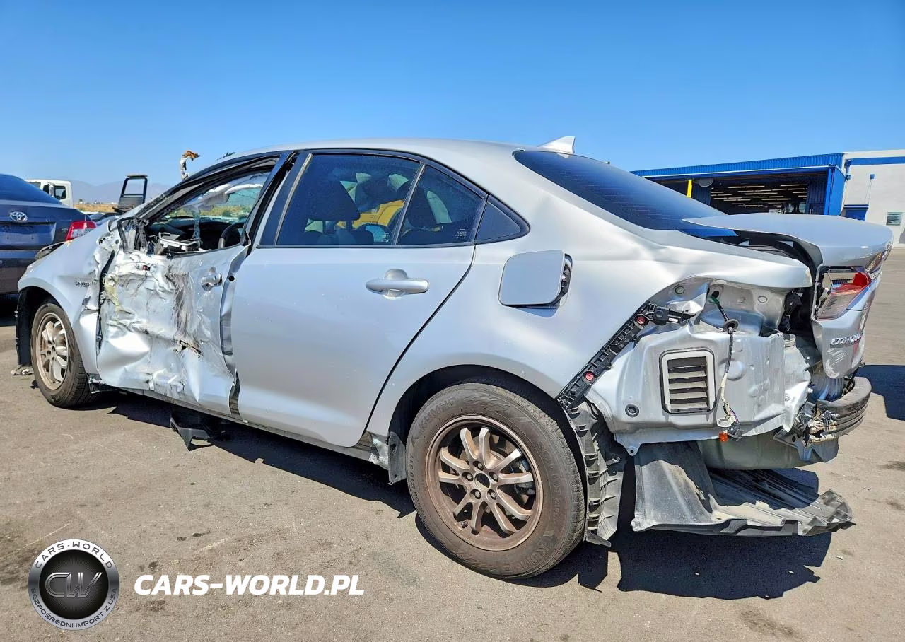 2020 Toyota Corolla Le VIN:JTDEBRBE1LJ012637 - 2