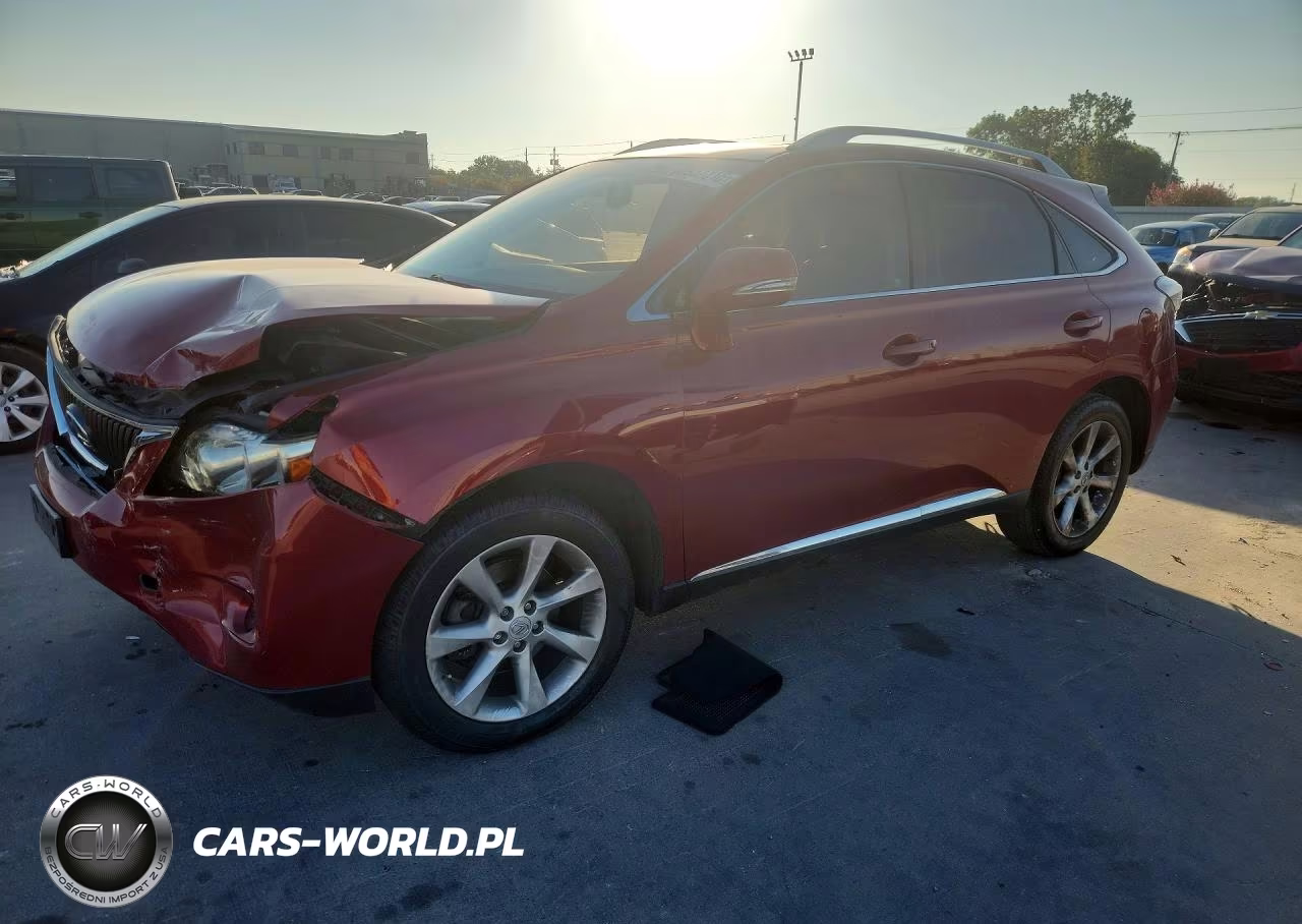 2010 Lexus Rx 350 VIN:JTJZK1BA9A2408836 - 1