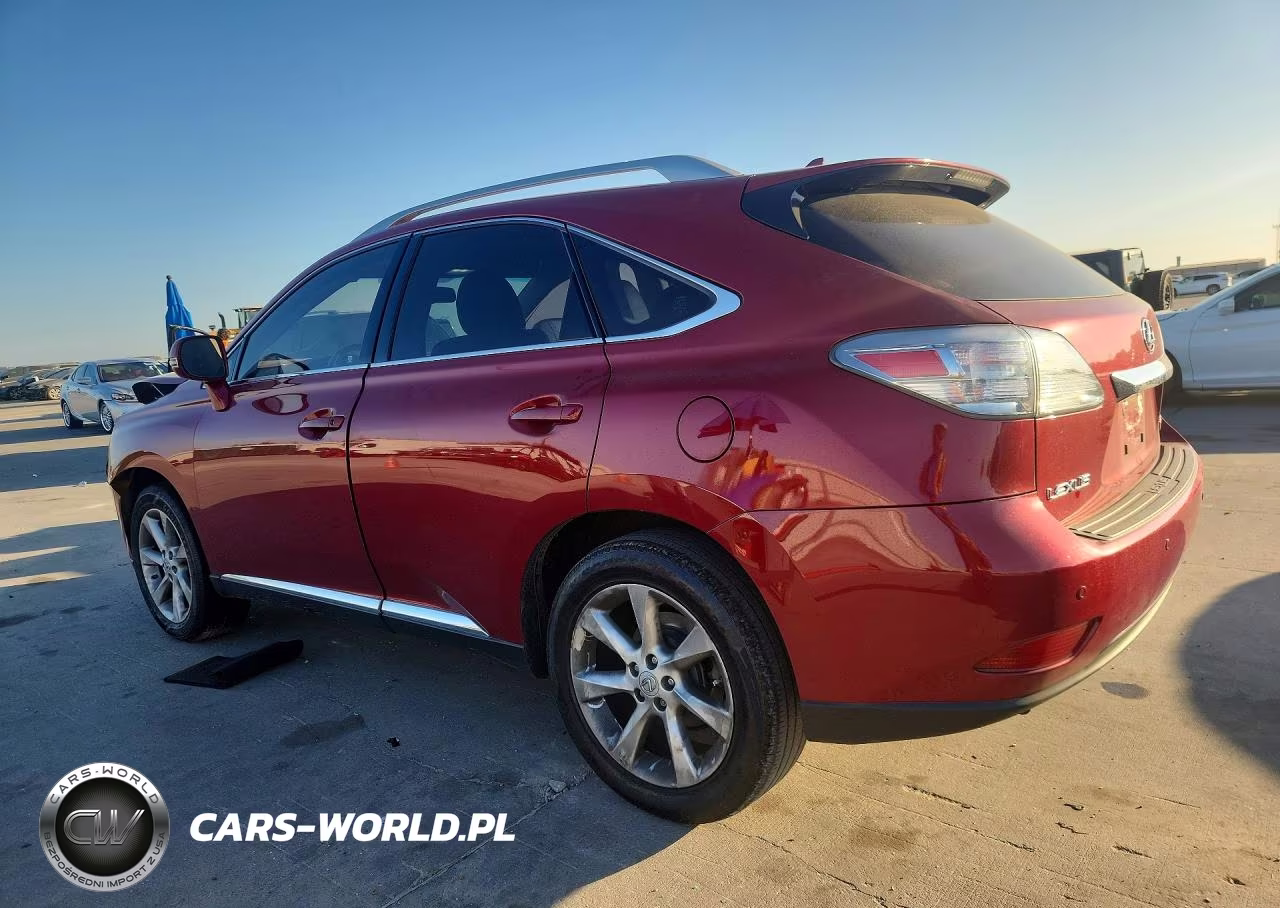 2010 Lexus Rx 350 VIN:JTJZK1BA9A2408836 - 2