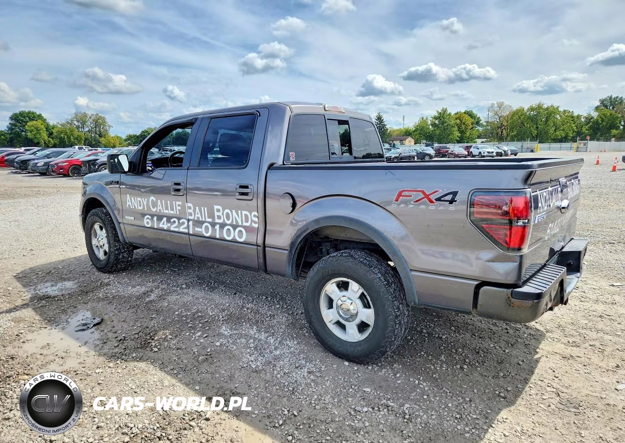 2012 Ford F150 Supercrew VIN:1FTFW1ET3CFB81906 - 2