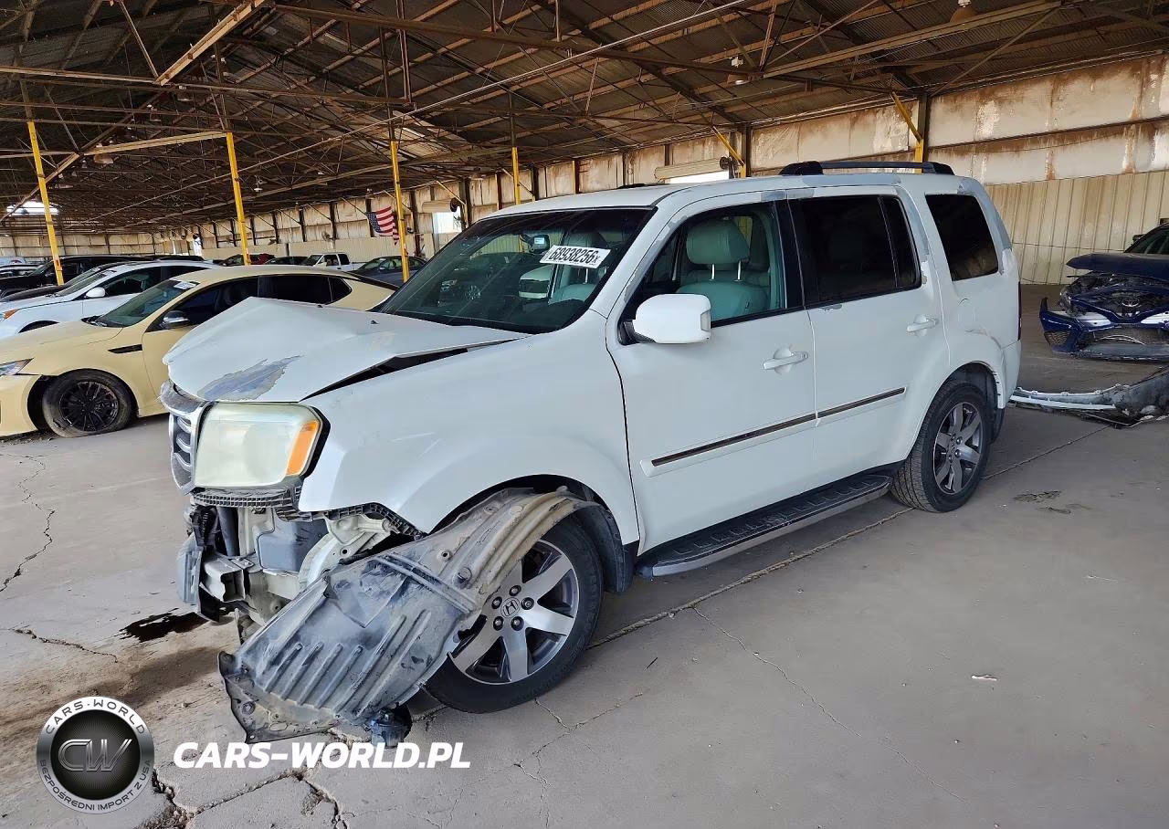 2013 Honda Pilot Touring VIN:5FNYF3H94DB038604 - 1