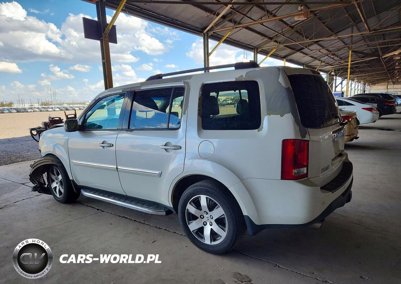2013 Honda Pilot Touring VIN:5FNYF3H94DB038604 - 2