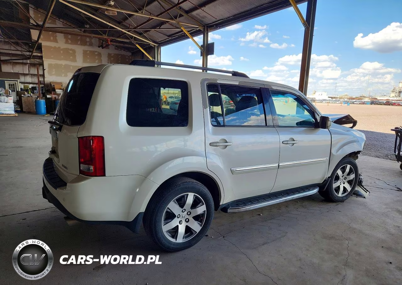 2013 Honda Pilot Touring VIN:5FNYF3H94DB038604 - 3