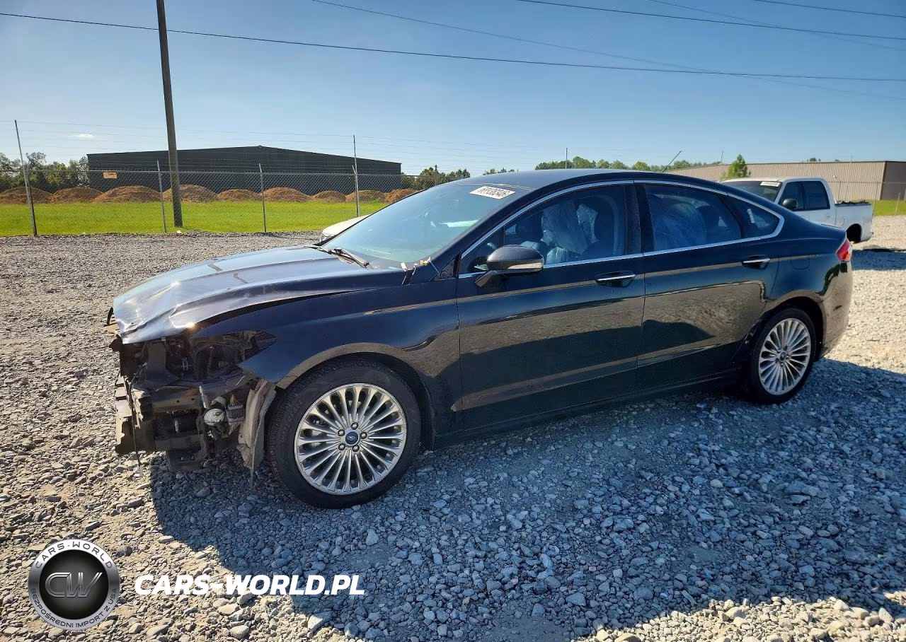 2016 Ford Fusion Titanium VIN:3FA6P0K97GR288052 - 1