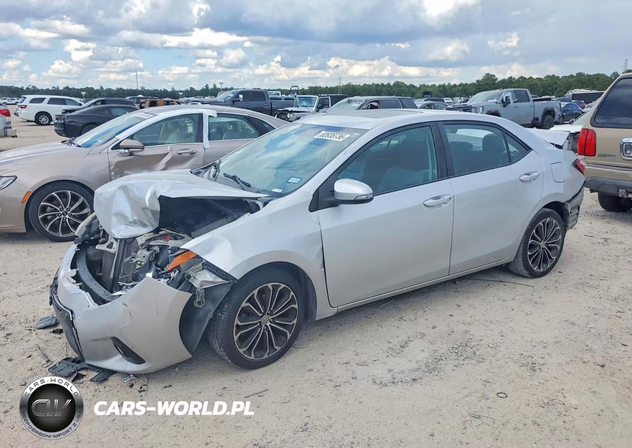 2016 Toyota Corolla L-Le-Le Plus L VIN:5YFBURHE0GP472622 - 1