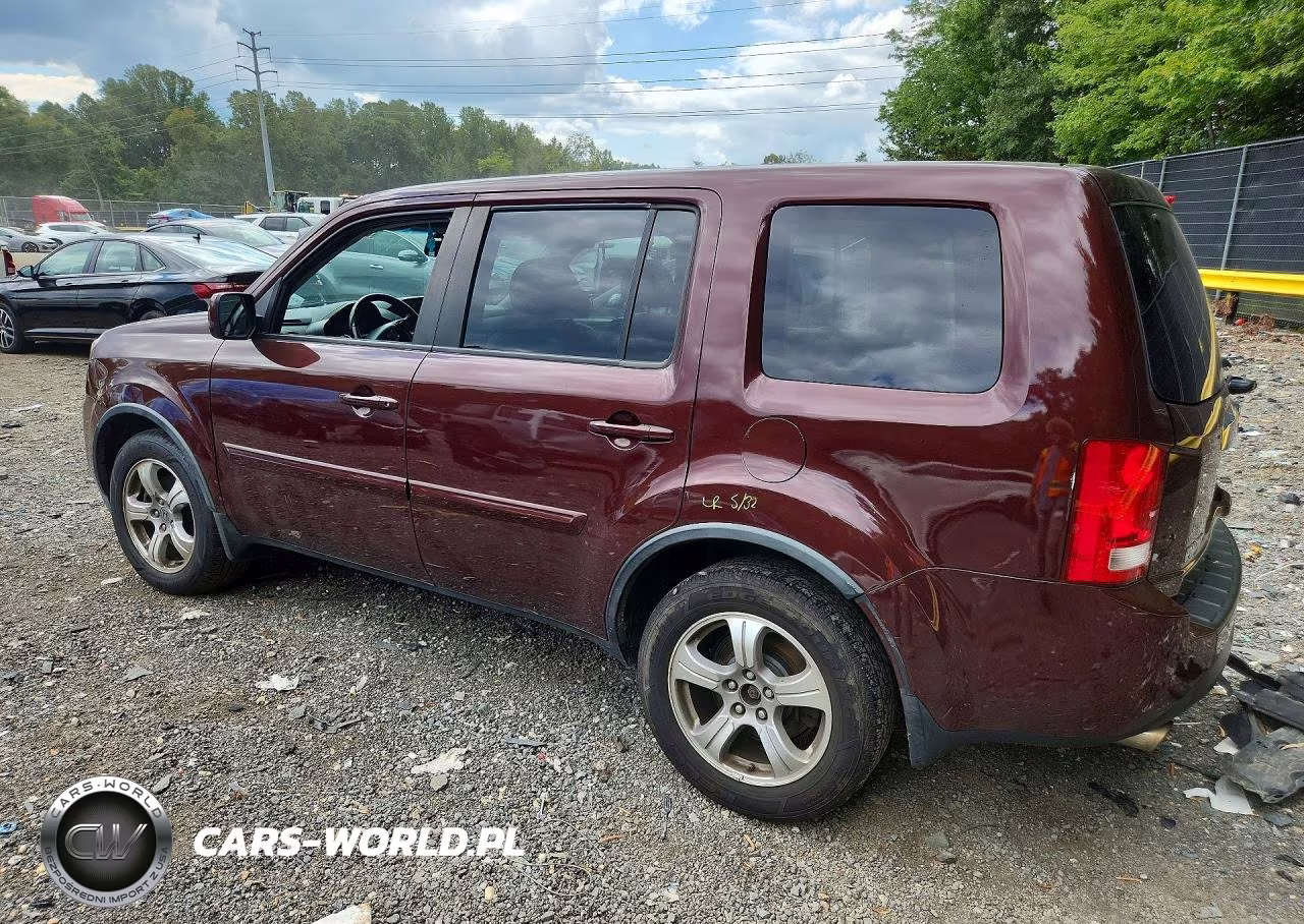 2013 Honda Pilot Exln VIN:5FNYF4H77DB046054 - 2