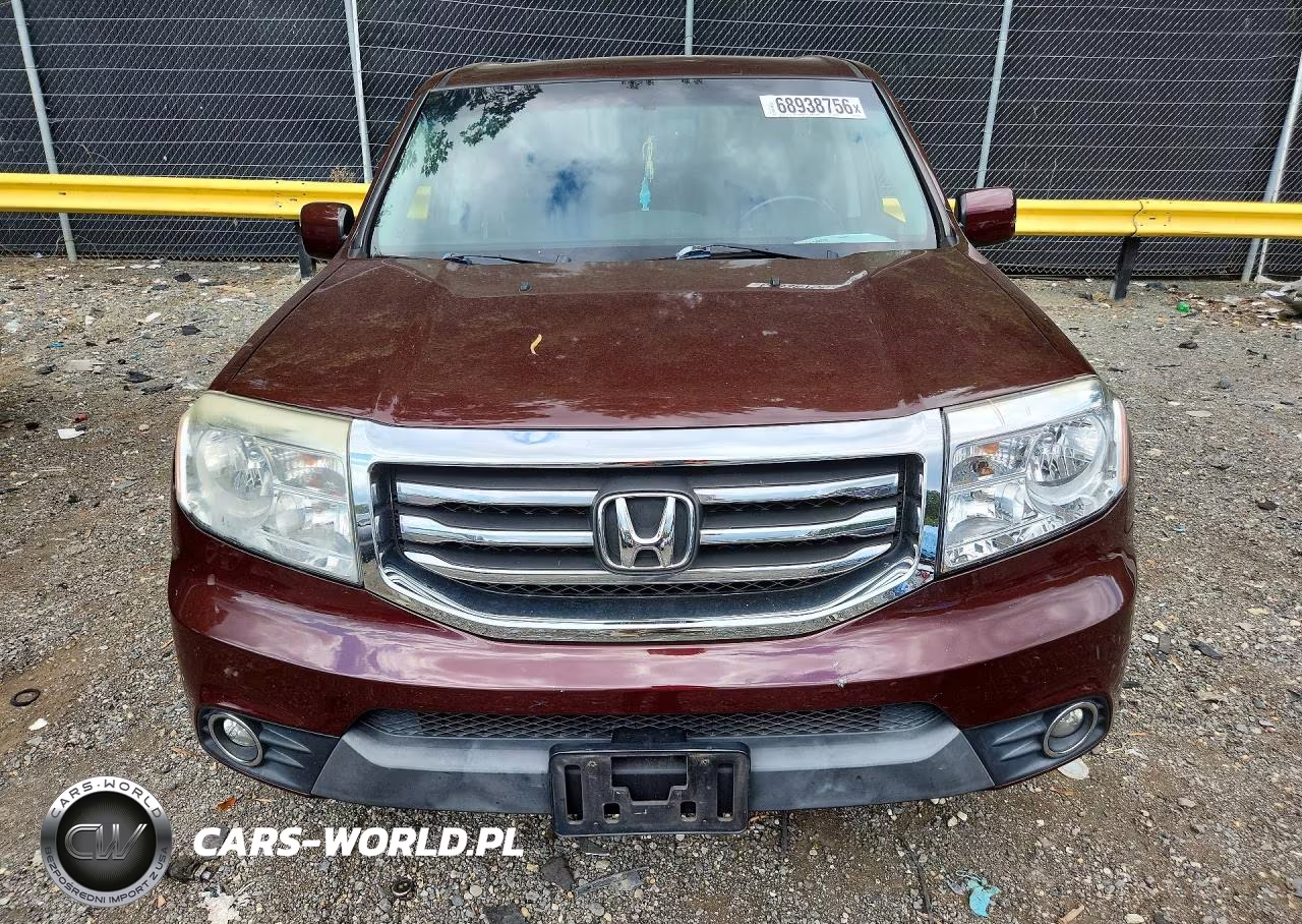 2013 Honda Pilot Exln VIN:5FNYF4H77DB046054 - 5