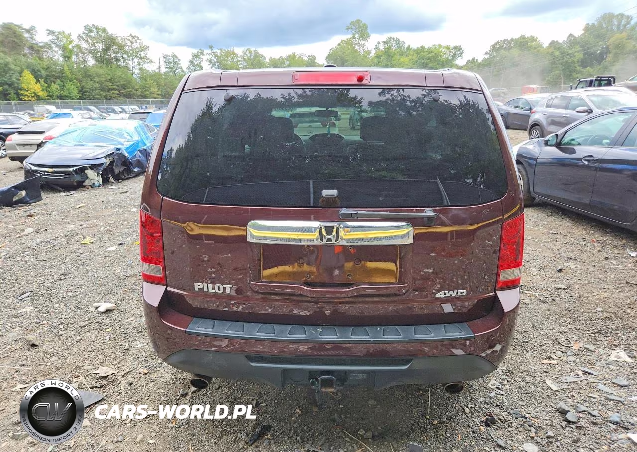 2013 Honda Pilot Exln VIN:5FNYF4H77DB046054 - 6