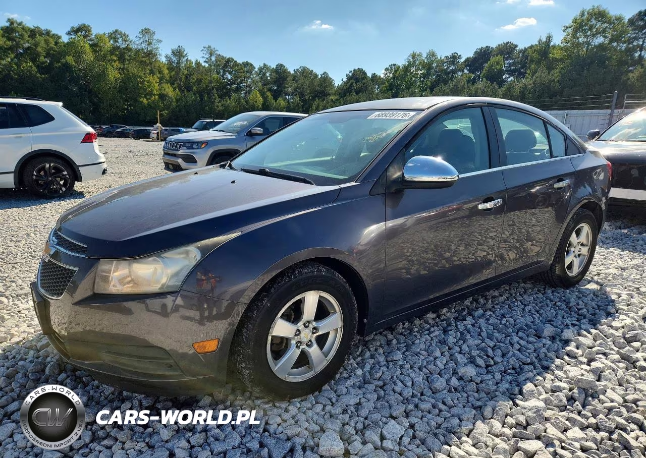 2011 Chevrolet Cruze Lt VIN:1G1PE5S91B7217939 - 1