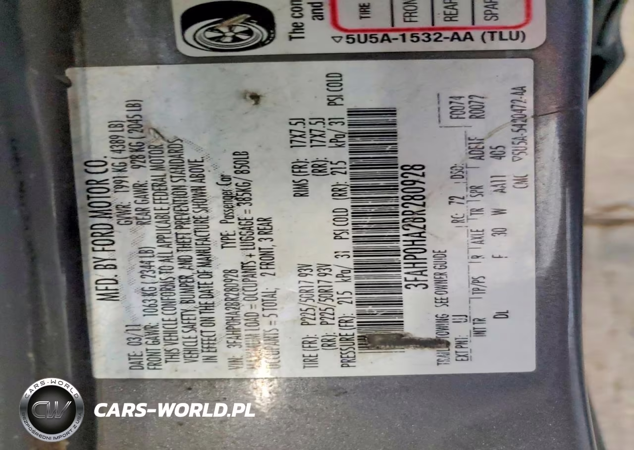 2011 Ford Fusion Se VIN:3FAHP0HA2BR280928 - 13