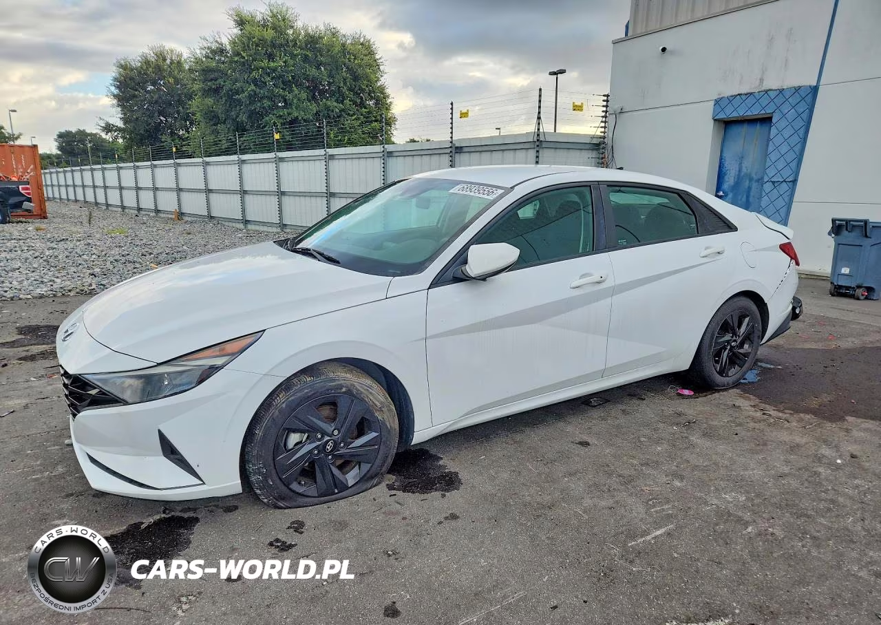 2021 Hyundai Elantra Blue