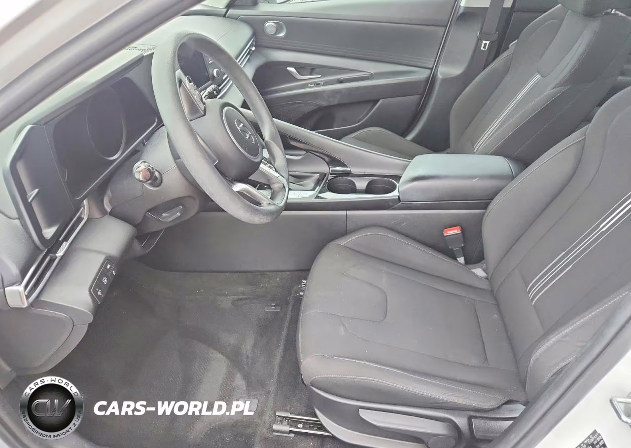2021 Hyundai Elantra Blue VIN:KMHLM4AJ8MU009992 - 7