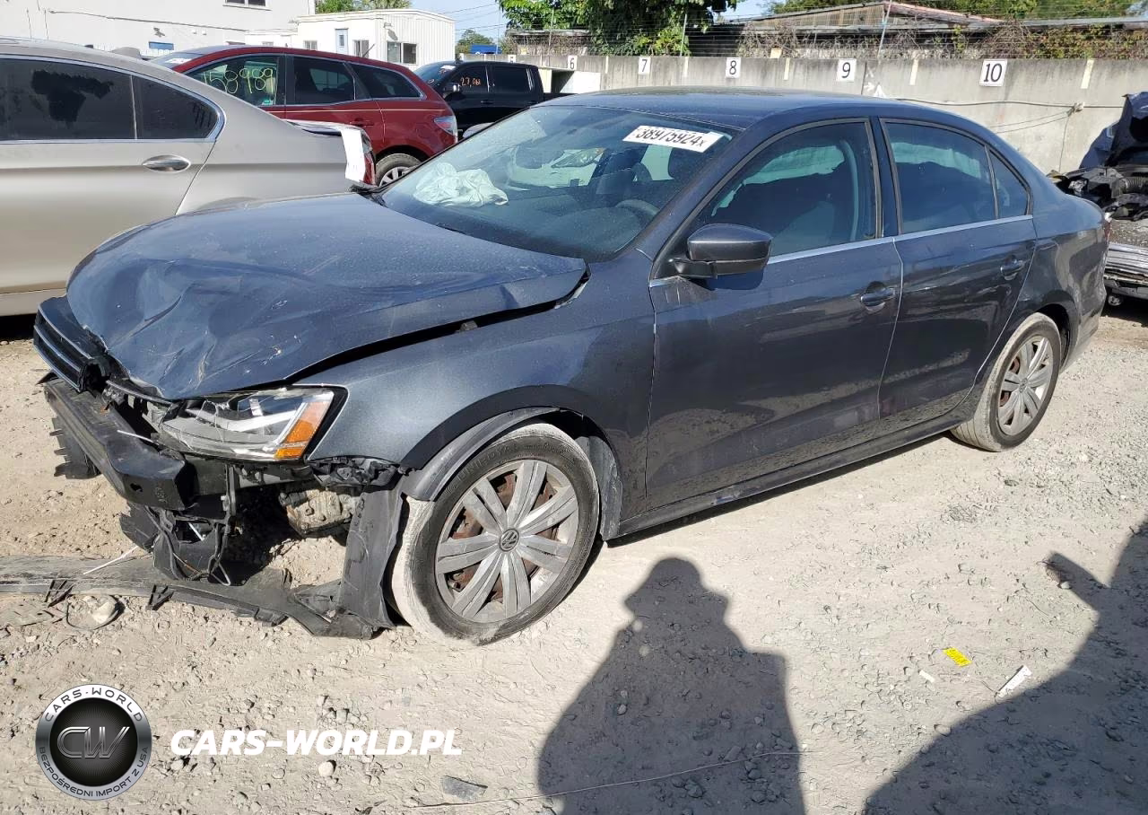 2017 Volkswagen Jetta S VIN:3VW2B7AJ4HM211436 - 1