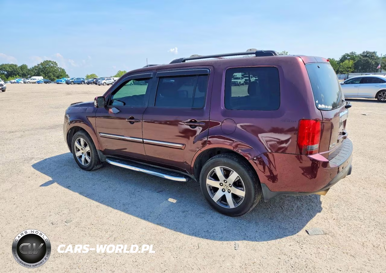 2013 Honda Pilot Touring VIN:5FNYF4H91DB079066 - 2
