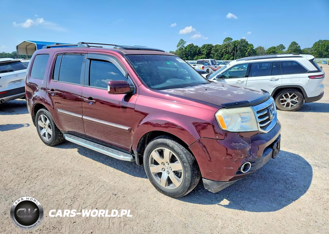2013 Honda Pilot Touring VIN:5FNYF4H91DB079066 - 4