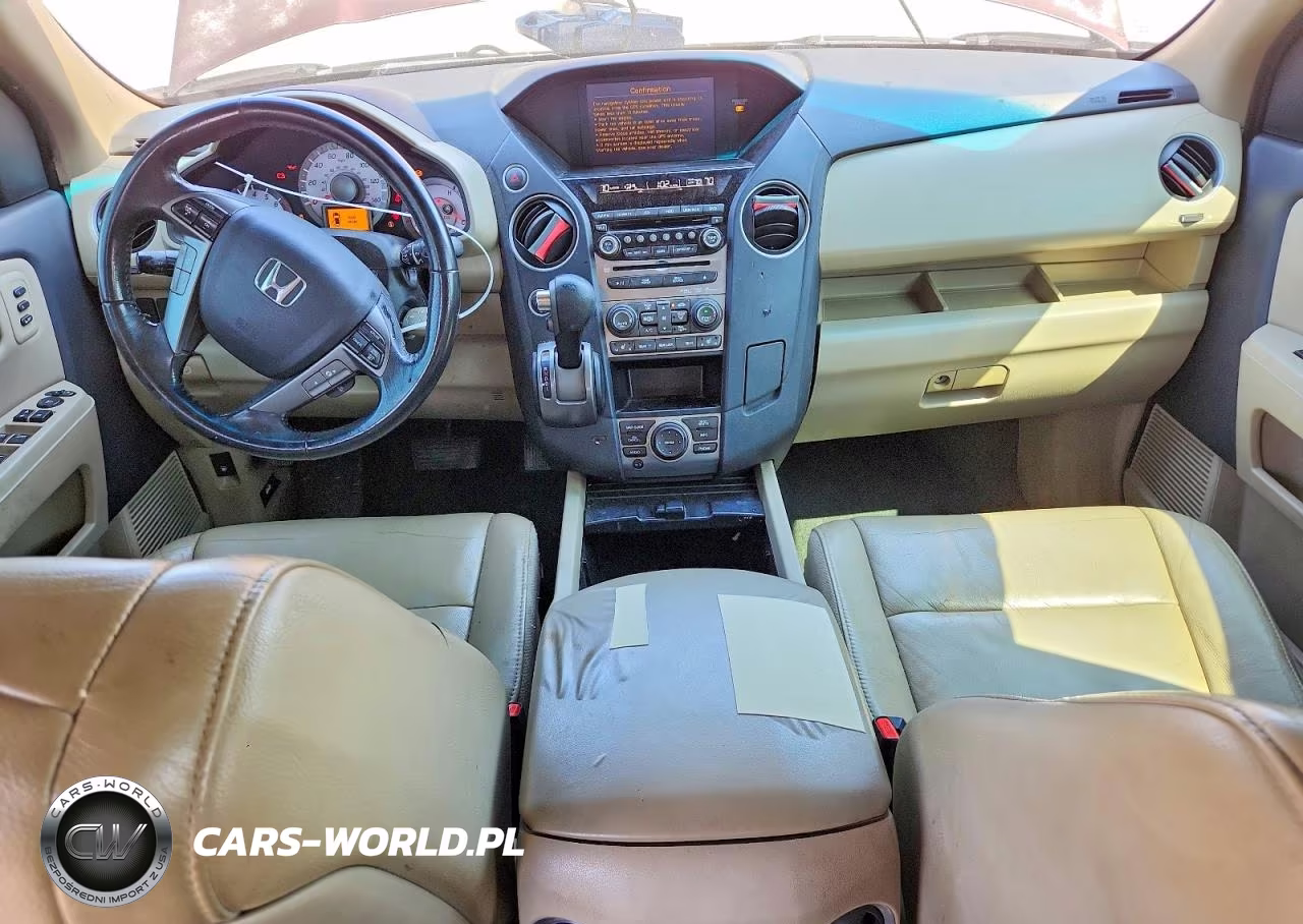2013 Honda Pilot Touring VIN:5FNYF4H91DB079066 - 8