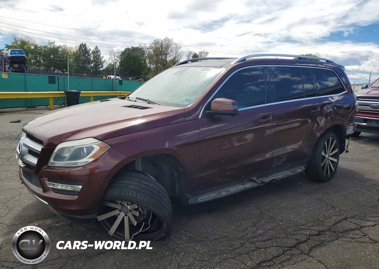 2014 Mercedes-Benz Gl450 4 Matic VIN:4JGDF7CE2EA345334 - 1