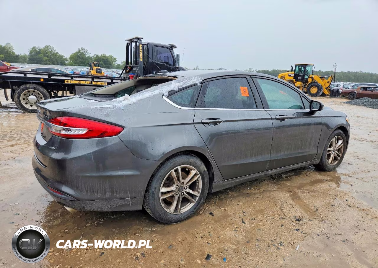 2018 Ford Fusion Se VIN:3FA6P0H70JR261465 - 3