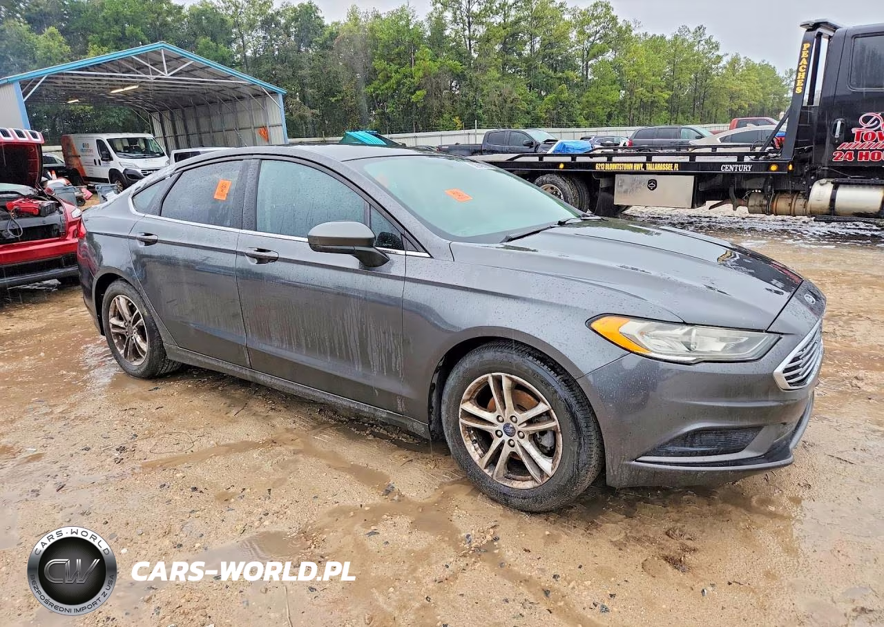 2018 Ford Fusion Se VIN:3FA6P0H70JR261465 - 4