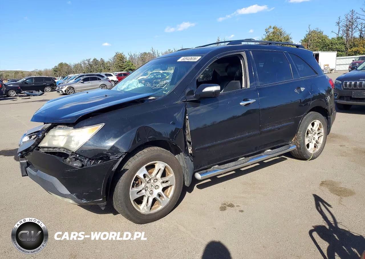 2009 Acura Mdx Technology VIN:2HNYD28489H529614 - 1