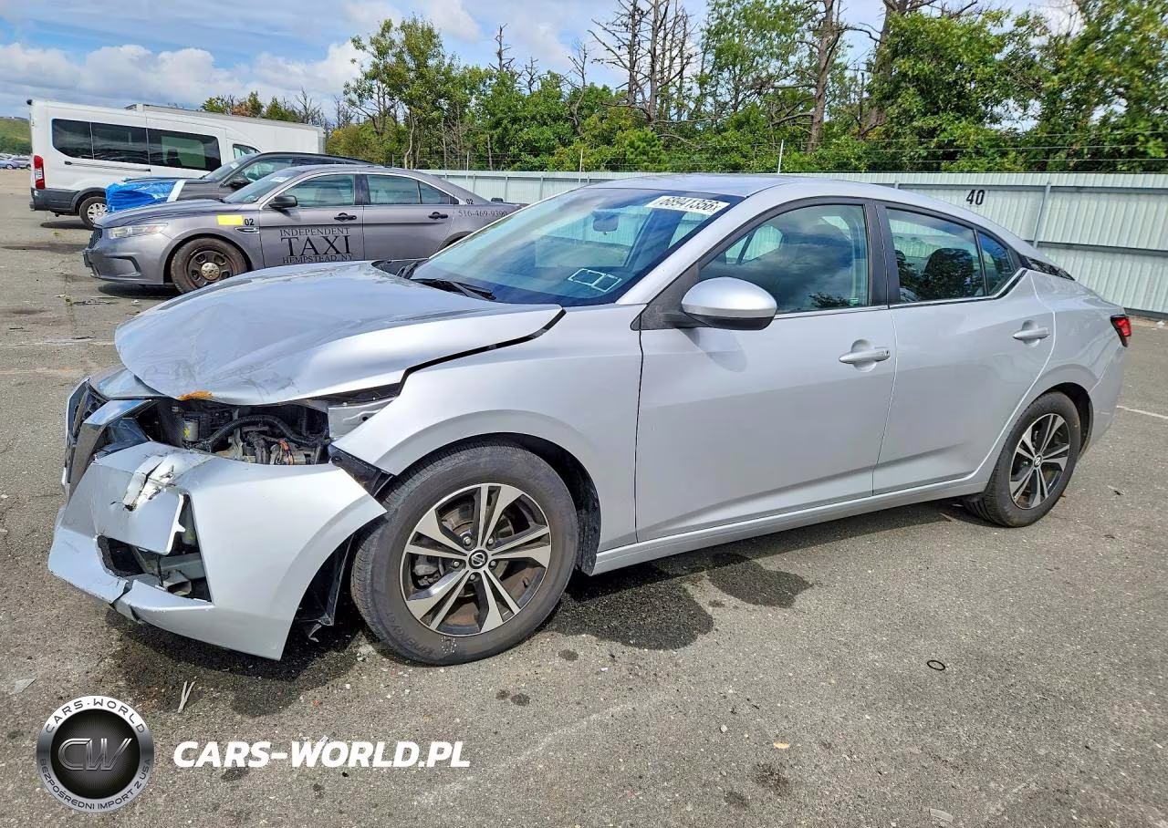 2023 Nissan Sentra Sv VIN:3N1AB8CV8PY231395 - 1
