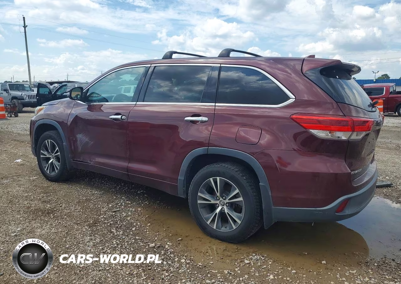 2017 Toyota Highlander Le Plus VIN:5TDBZRFH7HS386201 - 2