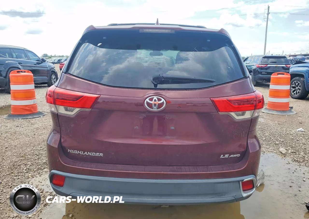 2017 Toyota Highlander Le Plus VIN:5TDBZRFH7HS386201 - 6