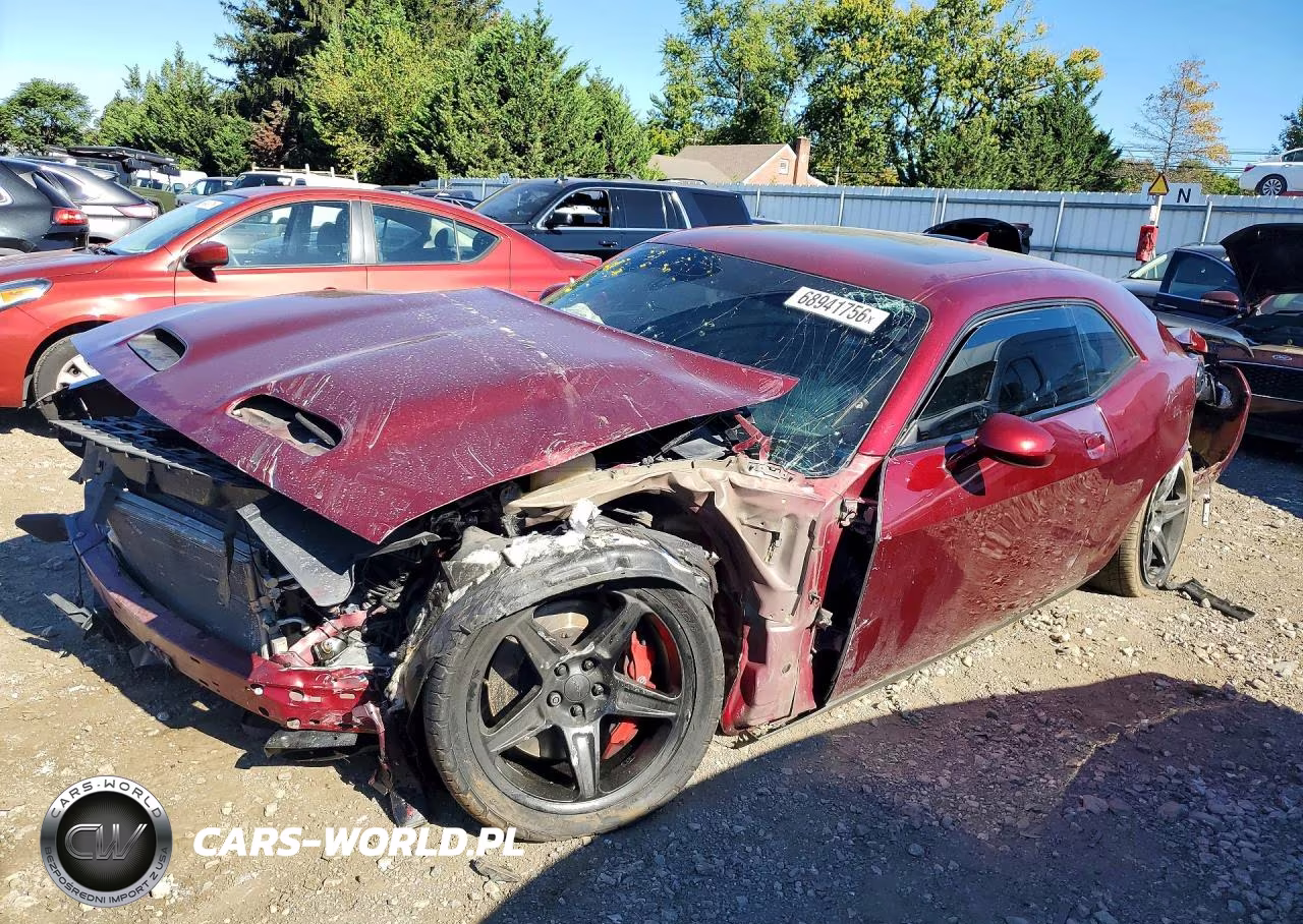 2019 Dodge Challenger Srt Hellcat VIN:2C3CDZC92KH595890 - 1