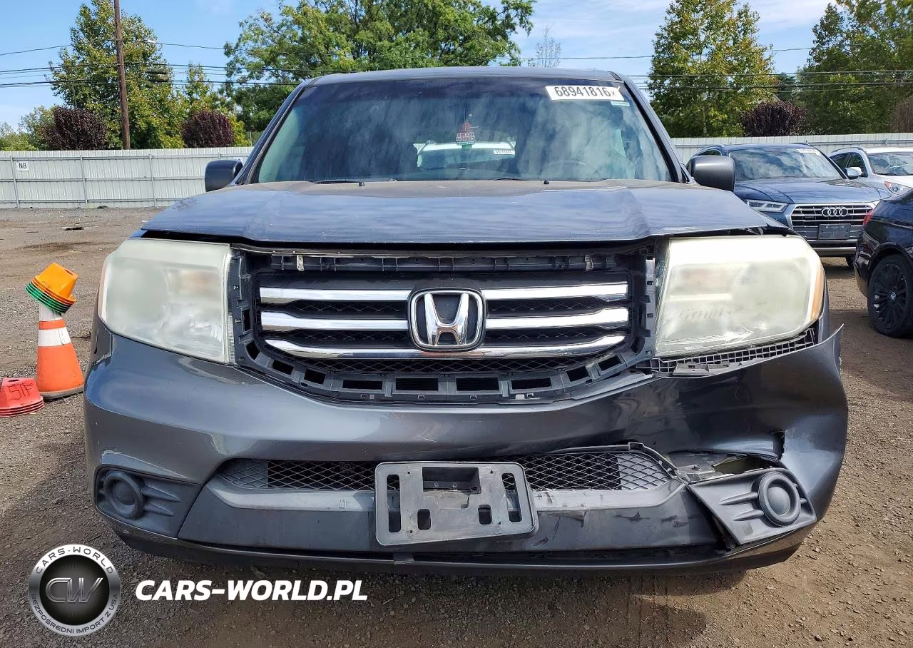 2012 Honda Pilot Lx VIN:5FNYF4H24CB002595 - 5