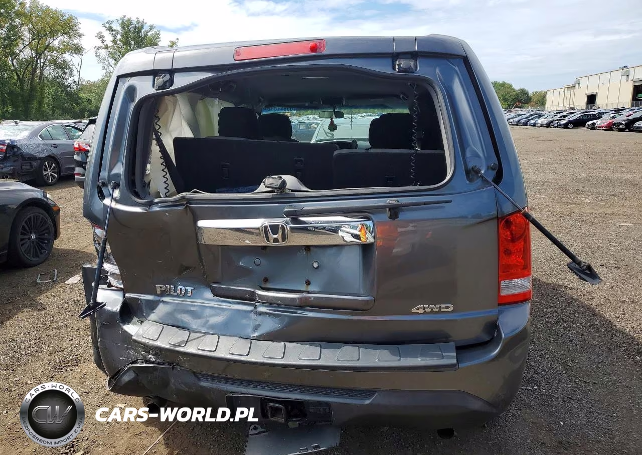 2012 Honda Pilot Lx VIN:5FNYF4H24CB002595 - 6