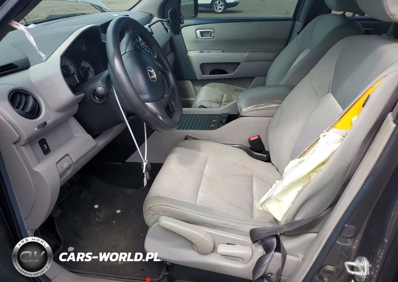 2012 Honda Pilot Lx VIN:5FNYF4H24CB002595 - 7