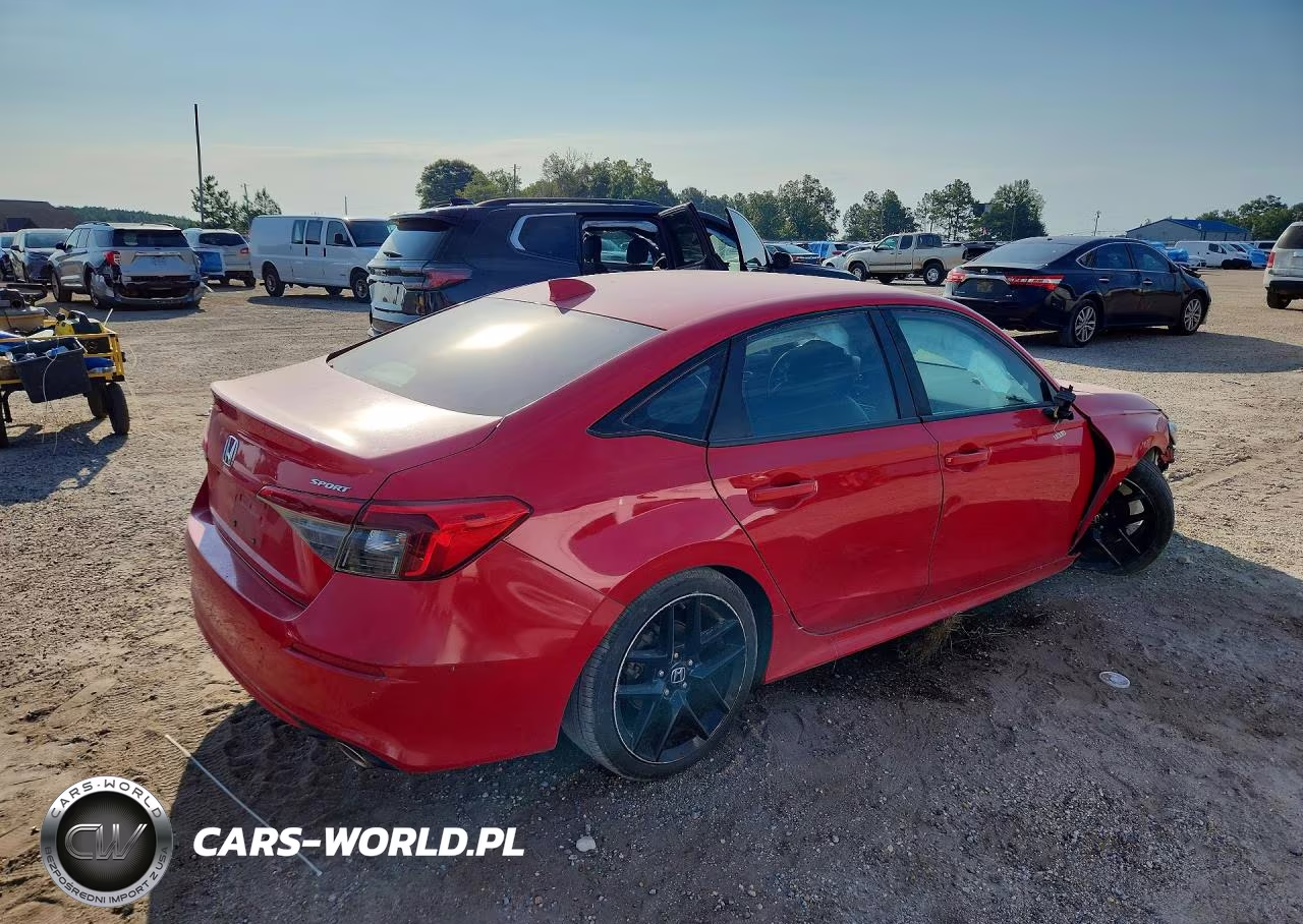 2022 Honda Civic Sport VIN:2HGFE2F57NH507251 - 3