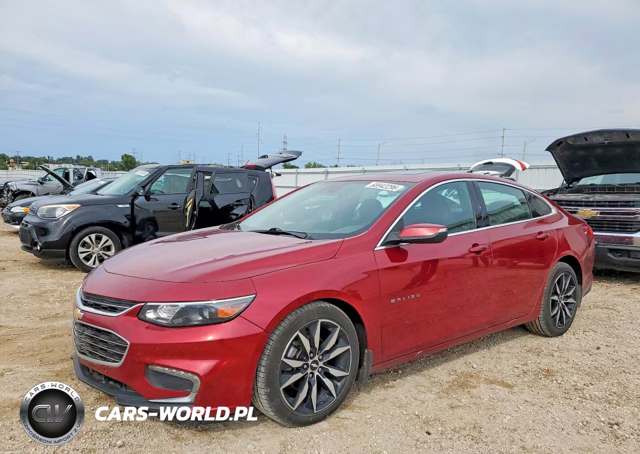 2018 Chevrolet Malibu Lt VIN:1G1ZD5STXJF183687 - 1
