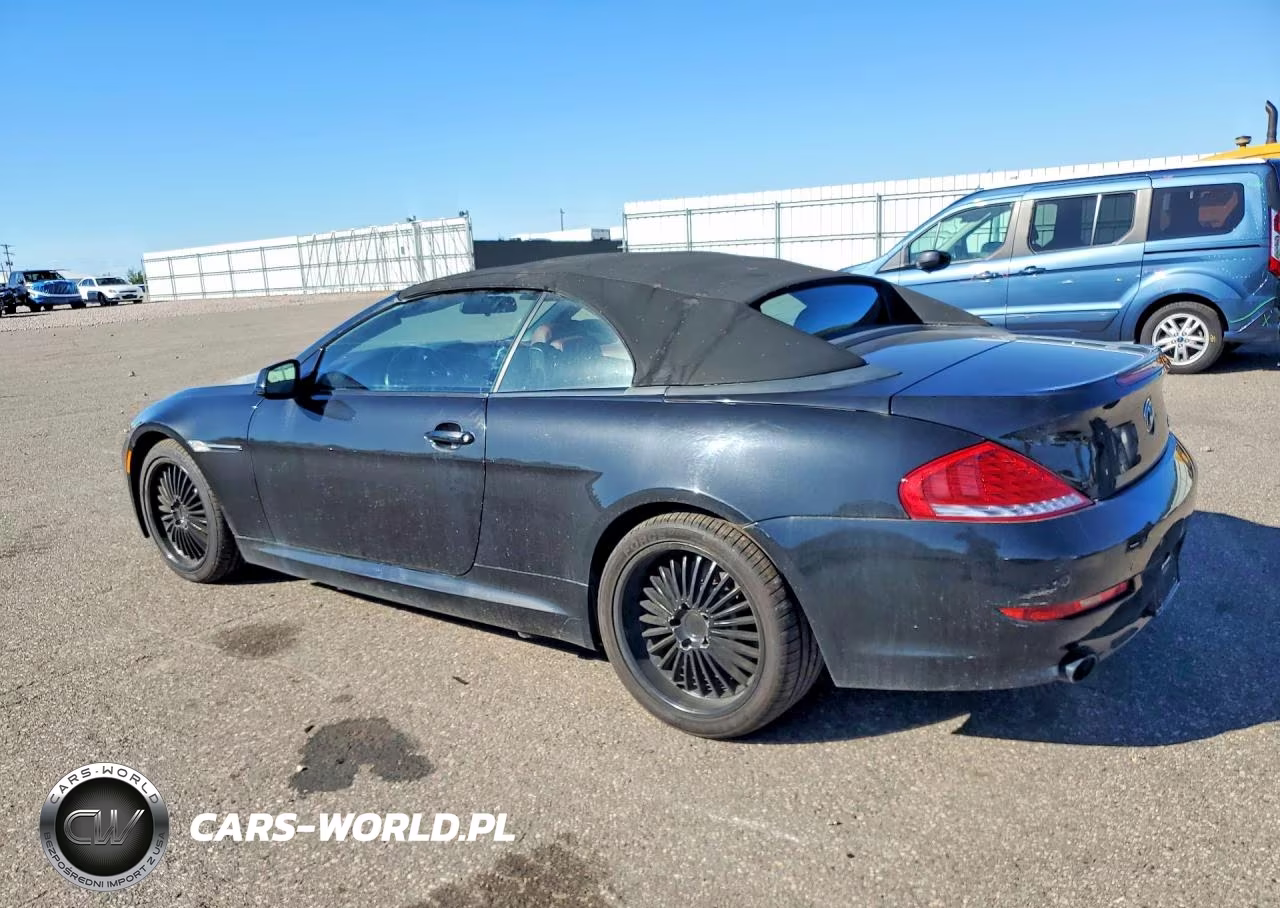 2010 BMW 650 I VIN:WBAEB5C54AC225989 - 2