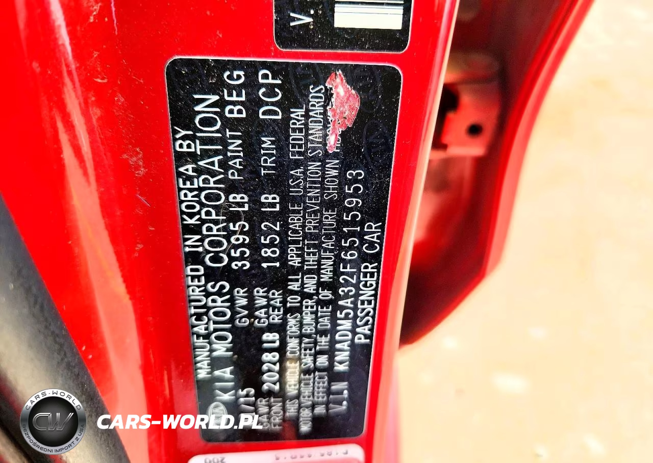 2015 Kia Rio Lx VIN:KNADM5A32F6515953 - 12