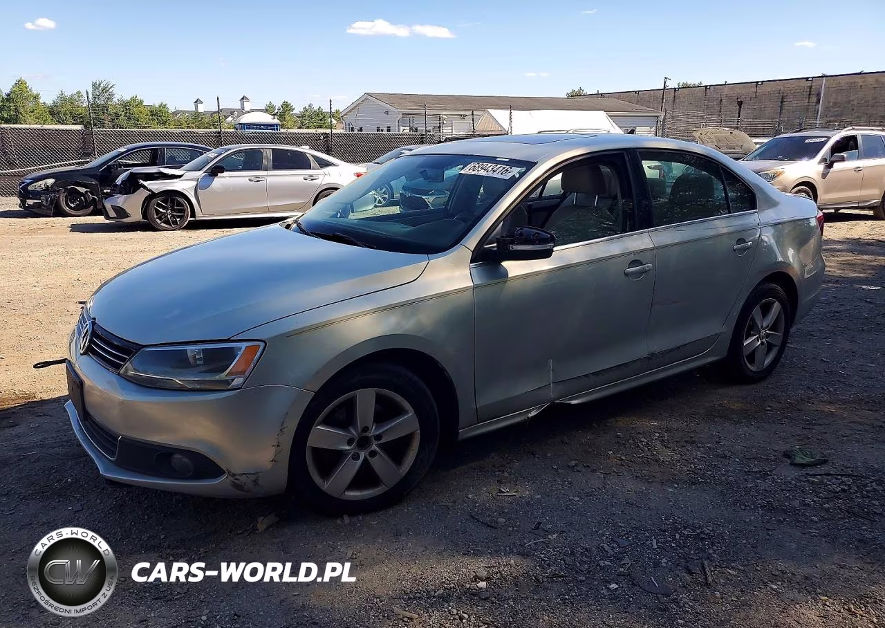 2011 Volkswagen Jetta Tdi VIN:3VWLL7AJXBM126514 - 1