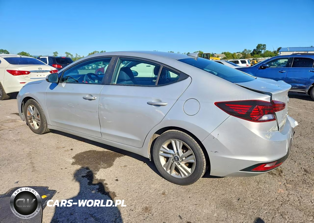 2019 Hyundai Elantra Sel VIN:5NPD84LFXKH403751 - 2