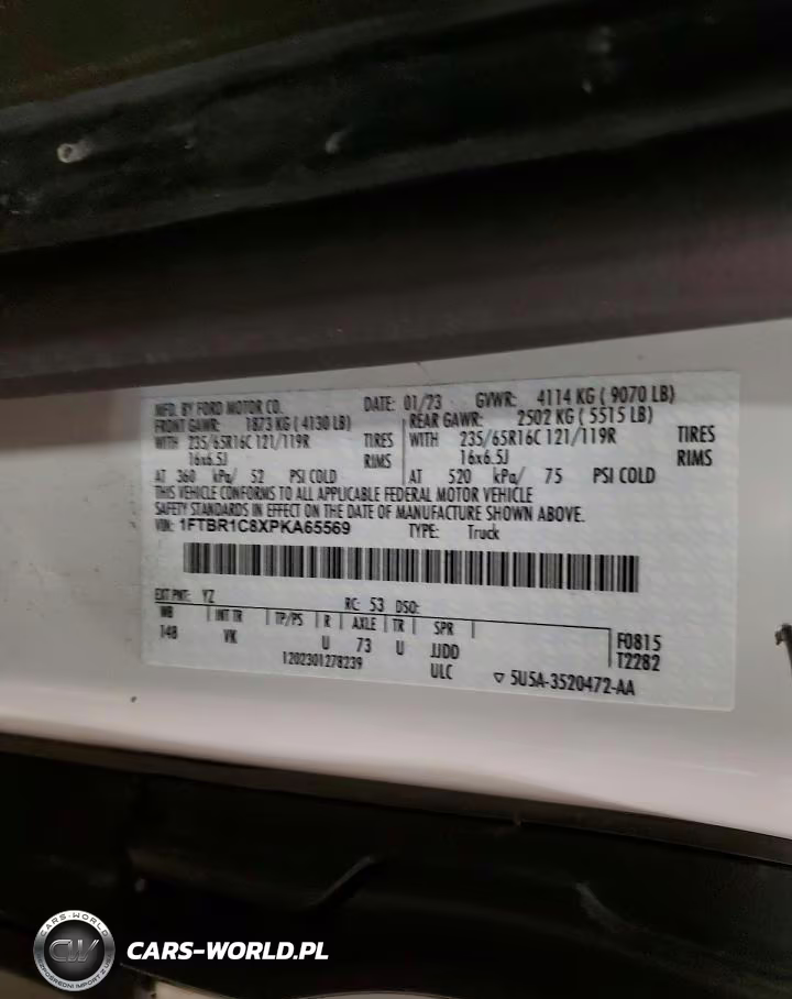 2023 Ford Transit 250 Delivery Van VIN:1FTBR1C8XPKA65569 - 13