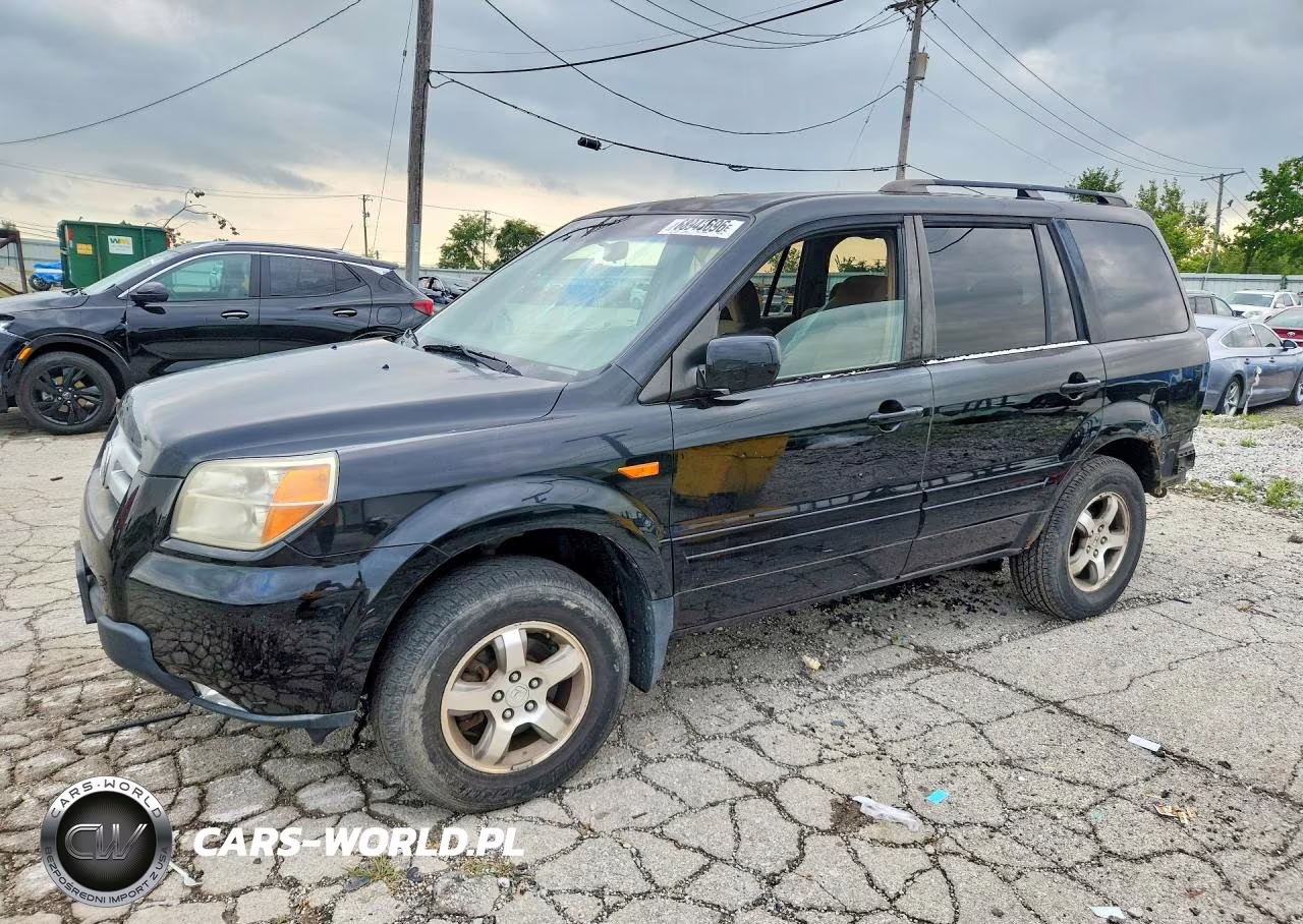 2007 Honda Pilot Ex VIN:2HKYF184X7H509380 - 1