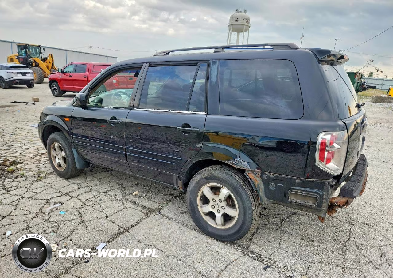 2007 Honda Pilot Ex VIN:2HKYF184X7H509380 - 2