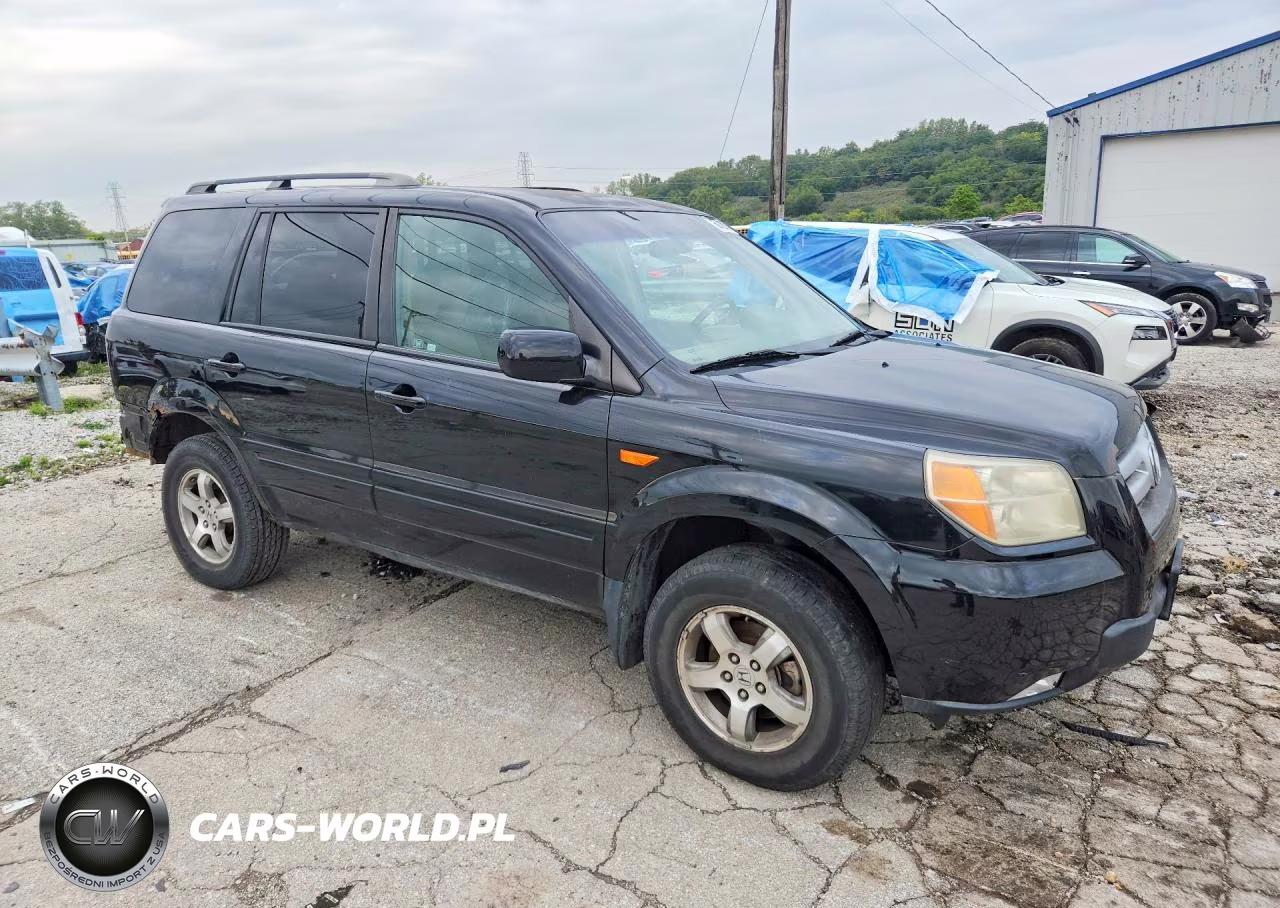 2007 Honda Pilot Ex VIN:2HKYF184X7H509380 - 4