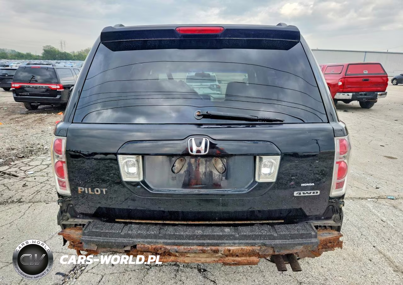 2007 Honda Pilot Ex VIN:2HKYF184X7H509380 - 6