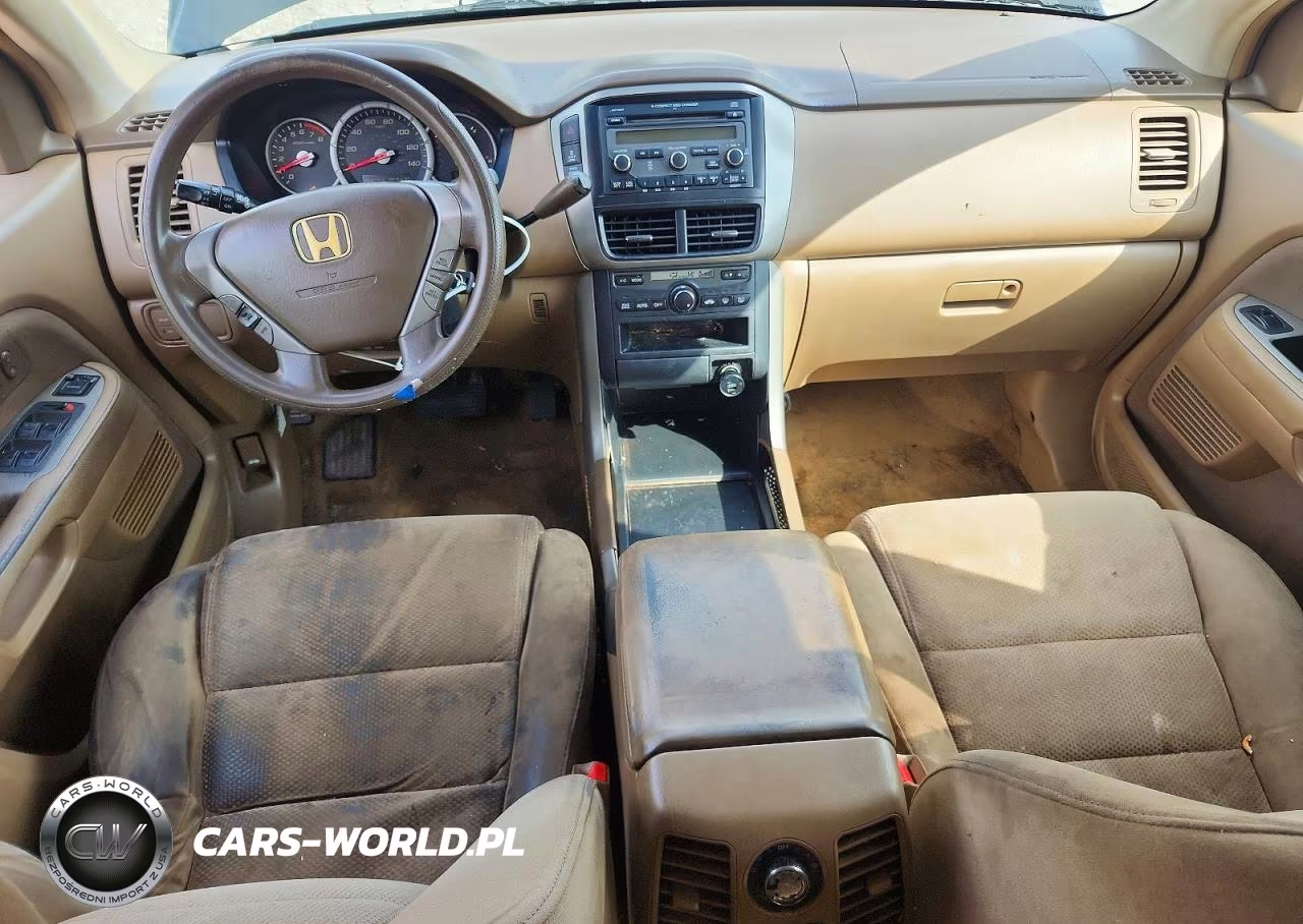 2007 Honda Pilot Ex VIN:2HKYF184X7H509380 - 8